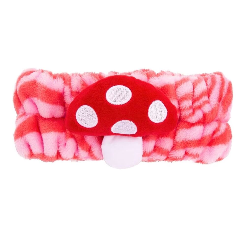 (2pk) The Crème Shop Teddy 3d Headband with Mushroom NWT